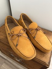 Tods Loafers Men Suede Tan