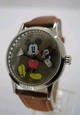Orologio Ingersoll Disney Topolino ZR26093 Cinturino Pelle Marrone Quarzo 