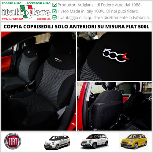 Coppia coprisedili fiat 500l - coppia,