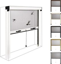 Zanzariera A Rullo Verticale Su Misura Per Porta Finestra Scorrevole A Molla