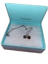 collana tiffany doppio cuore Edizione limitata Fuori Produzione Argento E RUBEDO