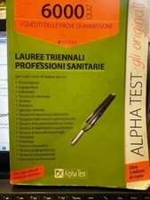 LAUREE TRIENNALI PROFESSIONI SANITARIE. AA.VV. ALPHA TEST.