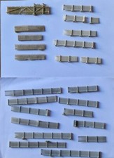 Recinzioni varie per plastici ferroviari e non