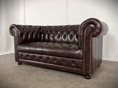 Divano pelle chesterfield - pelle,