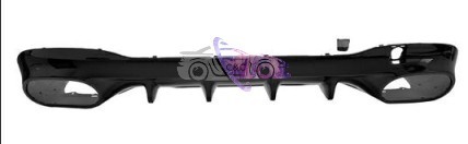 Spoiler paraurti posteriore - spoiler,