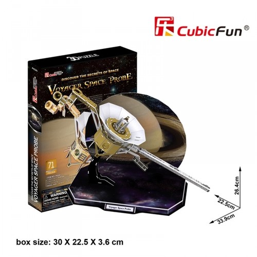 Puzzle voyager space probe - space,