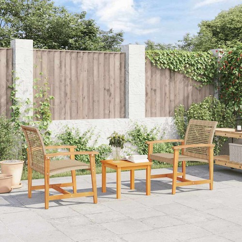 Set bistrot beige in - 3,