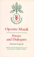 Giacomo leopardi operette - leopardi,