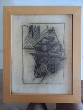 Alberto Sughi, disegno su carta,1976