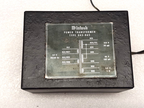 Mcintosh 114tuner pream - mx-114tuner,