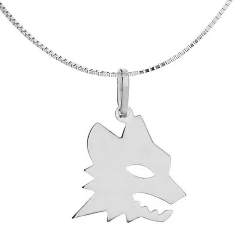 Collana uomo donna lupo - uomo,