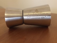 Jigger basso Angostura Caribean Rum Breweriana Barman Kit bar pub advertising