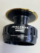 Bobina Dogfight Daiwa 15 Saltiga 7000H ottime condizioni SALTIGA DOGFIGHT