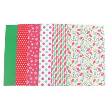  6 Pcs Scampoli Tessuto