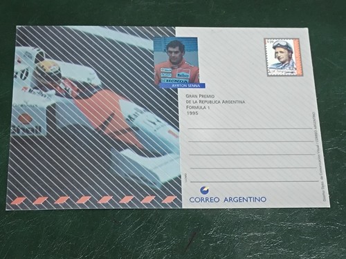 Cartolina formula ayrton - formula, 1