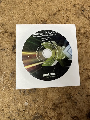 2004 matrox tools adobe - 2004,