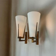 Stilnovo, Coppia di lampade da parete modello '2021/1' , anni '60