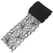  Nastro Di Pizzo Elastico Vintage Accessori Abbigliamento Fai Da Te Tessuto