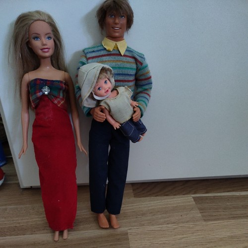 Lotto 3pz barbie - 3pz, ken