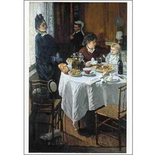 Cartolina Claude Monet "Lunch"