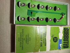 Squadra Subbuteo HW Ref 55 Fiorentina - Basi Purple Variante Viola Scuro