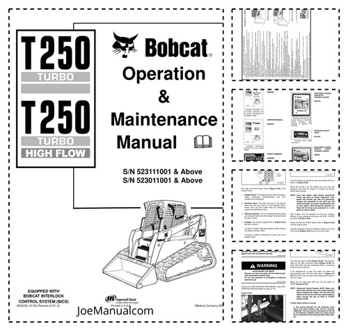 Bobcat t250 turbo high - t250,