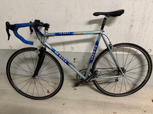 Bici corsa uomo - da, rosa