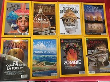 Lotto National Geographic Riviste Anno 2014 (8 Totali)