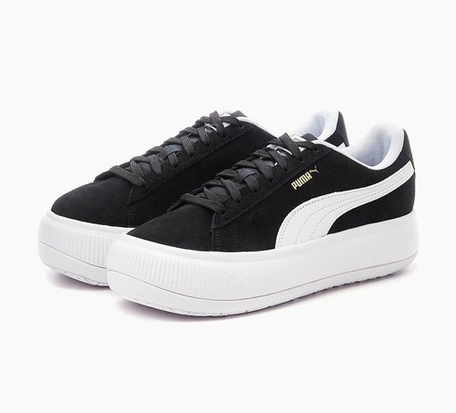 Puma suede mayu nere - nere, bianche