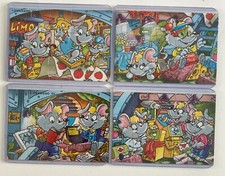 Kinder 4 Puzzle 2001 - Con porta tessere in plastica rigida