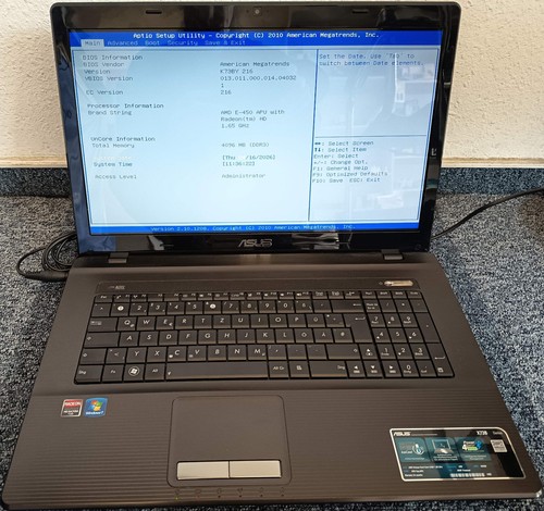 Notebook asus x73b k73by - -,