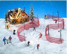 Lemax Apres-Ski Lodge Set