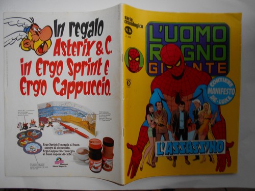 Uomo ragno gigante 34 - ragno, n.