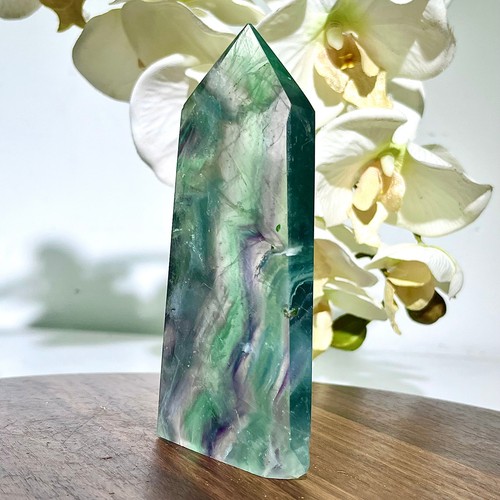 Colonna cristallo fluorite