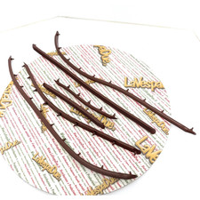 Serie completa di listelli in gomma marrone strisce pedana per VESPA 50 N R set 