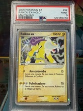Pokemon Raikou Ex Holo Psa 9