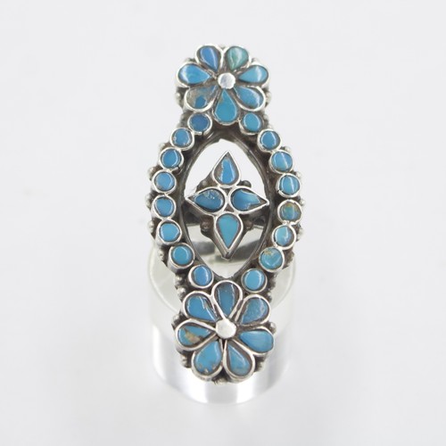 Anello vintage turchese - , con