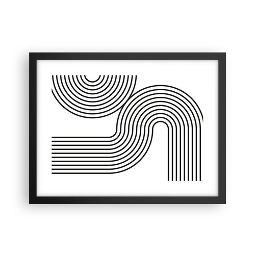 Poster 40x30cm linee - poster,
