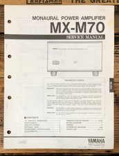 Yamaha MX-M70 Amplificatore