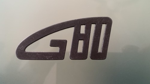 Gilera g80 scritta - scritta, nuova