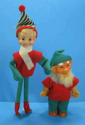 Vintage pixie elfo decorazione - vintage,