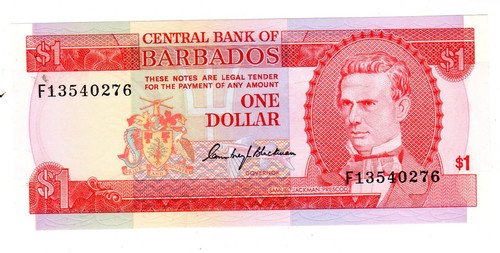 Barbados banconota - barbados, 1