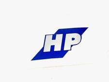 ADESIVO LATERALE BLU HP PER