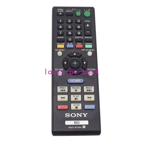 Sony rmt b116a - rmt-b116a, remote