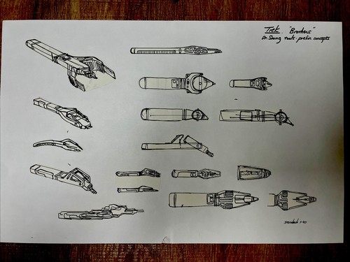 Disegni originali star trek - disegni,