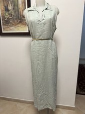 Vestito Lungo Donna Puro Lino 