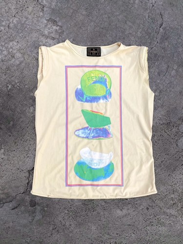 Shirt senza maniche - maniche, fendi