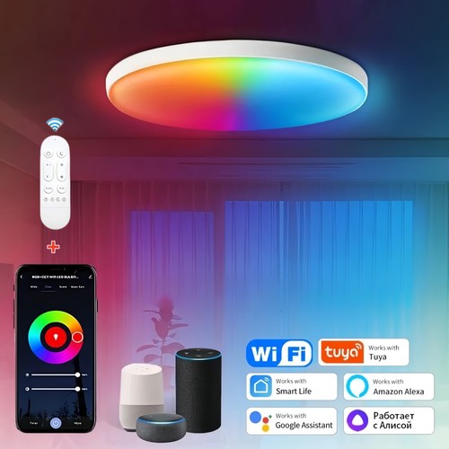 Plafoniera tuya smart fi - plafoniera,
