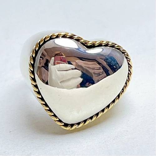 Anello combinato tiffany cuore - anello,