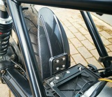 Parafango/Parafango e staffa BMW K100 K75 K1100 Custom Cafe Racer EFFETTO CARBONIO